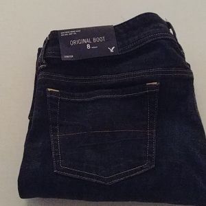 Dark blue jeans regular